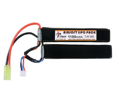 Акумулятор Li-Po 1100mAh 7,4 V 20C [IPower] (для страйкболу) IP-LIPO-005 фото
