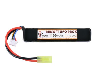 Акумулятор Li-Po 1100mAh 11,1 V 20C [IPower] (для страйкболу) IP-LIPO-007 фото