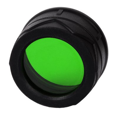 Дифузор фільтр для ліхтарів Nitecore NFG34 (34 mm), зелений 6-1027 фото