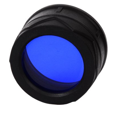 Дифузор фільтр для ліхтарів Nitecore NFB34 (34 mm), синій 6-1062 фото