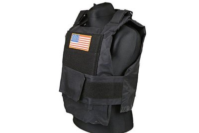 Жилет тактичний (розвантажувальний) Personal Body Armor — black [GFC Tactical] GFT-18-000367 фото