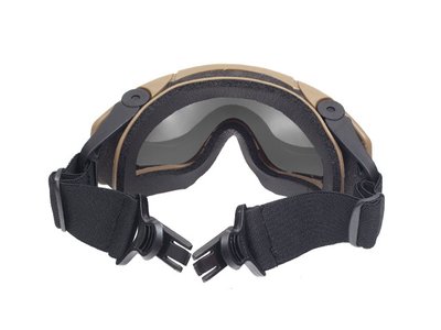 Gogle захистні окуляри з монтажем на каску/шолом - Dark Earth [FMA] TB424 фото