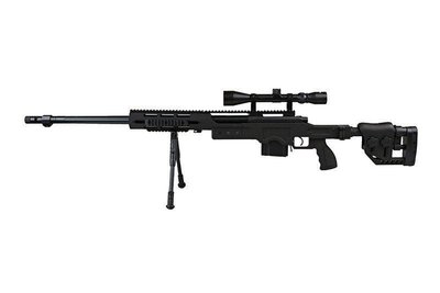 Страйкбольная снайперська гвинтівка MB4411D UPV - з оптикою і сошками [WELL] WEL-03-007312 фото