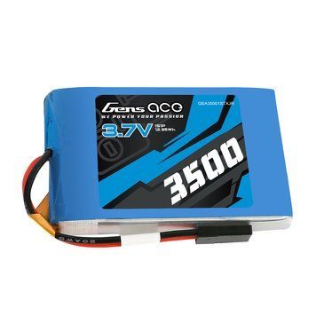 Gens ace 3500mAh 3.7V TX 1S1P Lipo акумулятор Pack with JR Plug GEA35001STXJR_gs фото
