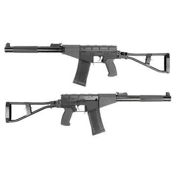 Автомат King Arms AS-VAL &mdash; AEG, 370 FPS, интегрированный глушитель &mdash; чёрный 83952_evk фото