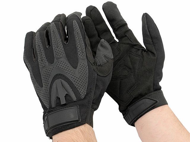 Тактические перчатки полнопалые Military Combat Gloves mod. II (Size M) - Black [8FIELDS] M51617068-BK-M фото