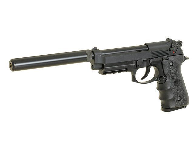 Пістолет M92F/M9 LS9 Tactical GBB [LS] (для страйкболу) GGB-9606T фото
