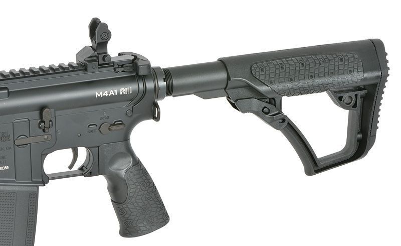 Реплика винтовки Daniel Defense M4A1 RIII 14.5" из Eshooter ETU - Черная (Black) [EMG] FB4136E_tw фото