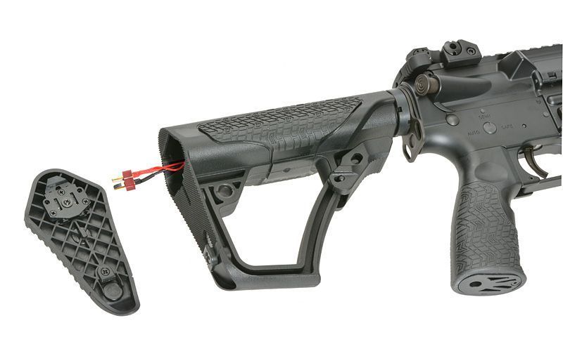 Реплика винтовки Daniel Defense M4A1 RIII 14.5" из Eshooter ETU - Черная (Black) [EMG] FB4136E_tw фото