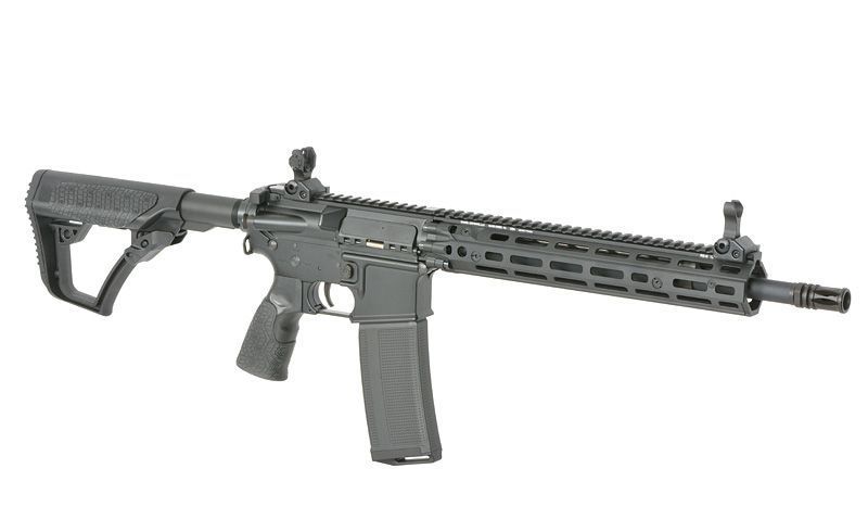 Реплика винтовки Daniel Defense M4A1 RIII 14.5" из Eshooter ETU - Черная (Black) [EMG] FB4136E_tw фото