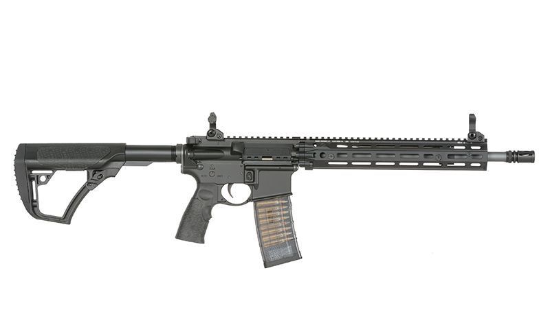 Газовая реплика винтовки Daniel Defense DDM4 MK18 RIII 12.5" Lightning Series - Черная (Black) [EMG] FB4215_tw фото