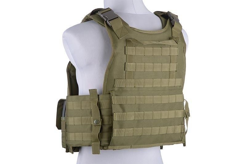 Жилет тактичний (розвантажувальний) типу Plate Carrier — olive [GFC Tactical] (для страйкболу) GFT-18-018404 фото