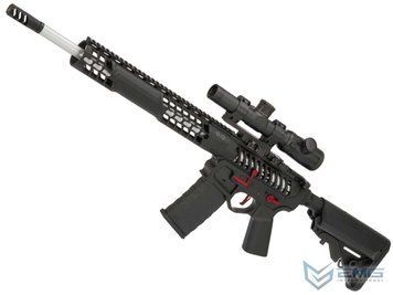 Автомат F-1 Firearms BDR-15 AEG &mdash; 410 FPS &mdash; чорний/червоний &mdash; EMG / APS 90885_evk фото