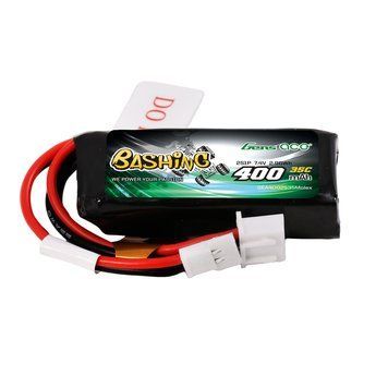 Gens ace 400mAh 7.4V 2S1P 35C Lipo акумулятор Pack із серією Molex Plug-Bashing GEA4002S35Molex_gs фото