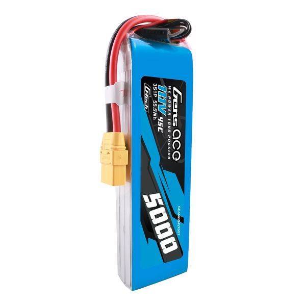 Gens ace G-Tech 5000mAh 11.1V 45C 3S1P lipo акумулятор з XT90 Plug GEA503S45X9GT_gs фото