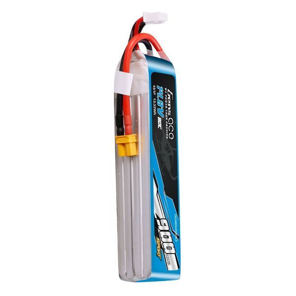 Gens ace 900mAh 14.8V 80C 4S1P Lipo аккумулятор Упаковка с XT30 заглушкой ( F5J ) GEA9004S80X3_gs фото