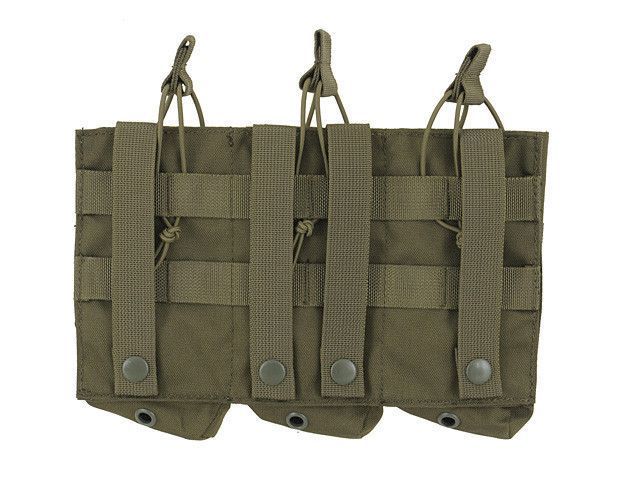 Підсумок відкритий магазин Triple AK 7.62x39 - OLIVE [8FIELDS] M51613097-OD фото