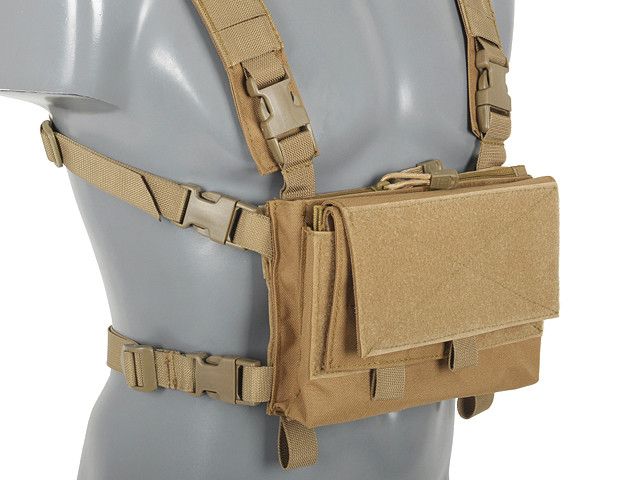 HYBRID CHEST RIG-COYOTE, 8FIELDS M51611061-TAN_BR фото