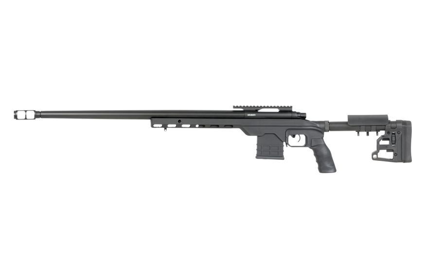 Снайперська гвинтівка CYMA CM.708-U Upgraded (570 FPS) Black FB4079_tw фото