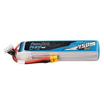 Gens ace 750mAh 4S 14.8V 80C Lipo акумулятор Pack with XT30 Plug ( F5J ) GEA7504S80X3_gs фото
