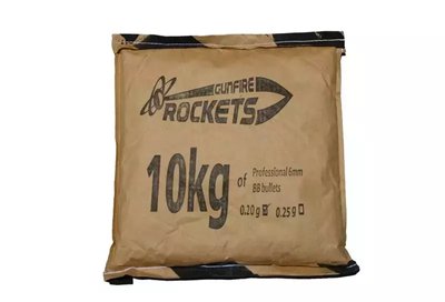 Кульки страйкбольні Rockets Professional 0,20 g (~ 50000 шт) - 10kg [ROCKETS] (для страйкболу) Prof-020-10KG(002055) фото
