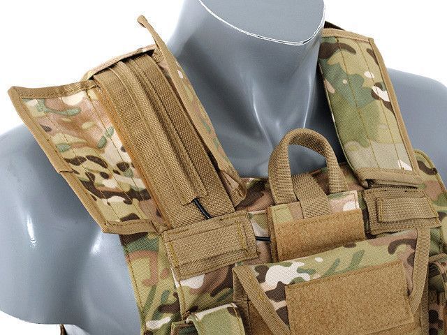 Боевая тактическая разгрузка с системой QR - Multicam [8FIELDS] (для страйкбола) M51611004-CP фото