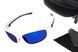 Захисні окуляри з поляризацією BluWater Seaside White Polarized (G-Tech&trade; blue), дзеркальні сині BW-SEASW-GTB2 фото 1