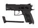 CZ 75 P-07 Дежурный, 4.5 мм пневматическое оружие, CO2, неБлоубэк, BB, чёрный 16726_ag фото 3