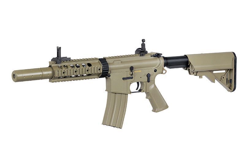 Карабін M4 CQB with silencer ABS CM.513 &ndash; Black ,CYMA ,(без АКБ та ЗУ) FB4062_BR фото