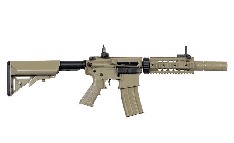 Карабін M4 CQB with silencer ABS CM.513 &ndash; Black ,CYMA ,(без АКБ та ЗУ) FB4062_BR фото