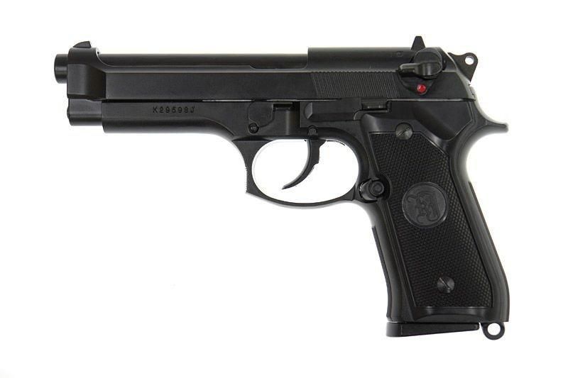 Пистолет Beretta M9 Full Metal greengas [KJW] (для страйкбола) GGB-9606TM(000526) фото