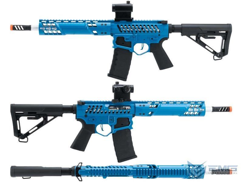 Автомат F-1 Firearms SBR AEG &mdash; 350 FPS &mdash; синій &mdash; EMG / APS 90893_evk фото