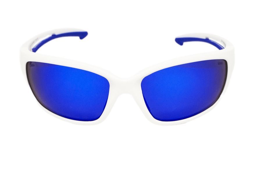 Захисні окуляри з поляризацією BluWater Seaside White Polarized (G-Tech&trade; blue), дзеркальні сині BW-SEASW-GTB2 фото