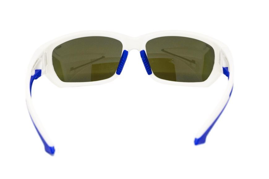 Захисні окуляри з поляризацією BluWater Seaside White Polarized (G-Tech&trade; blue), дзеркальні сині BW-SEASW-GTB2 фото