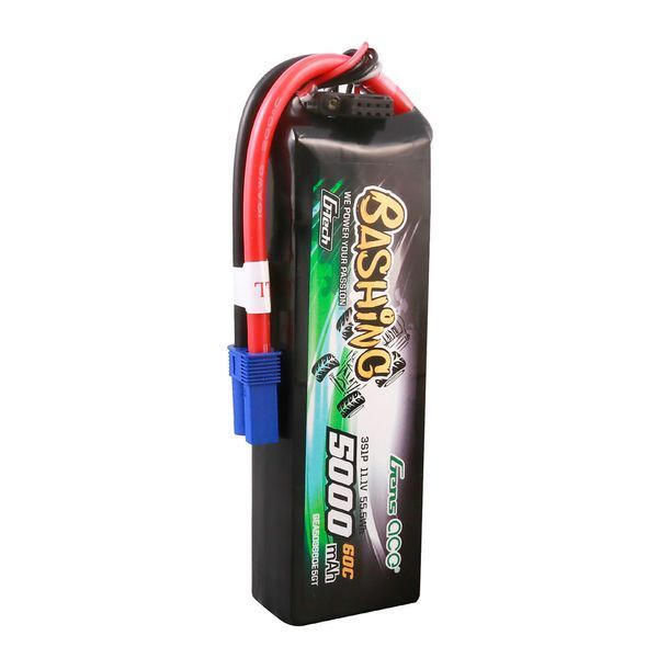 Gens ace G-Tech 5000mAh 11.1V 3S 60C Lipo аккумулятор Пакет с серией Plug-Bashing EC5 GEA503S60E5GT_gs фото