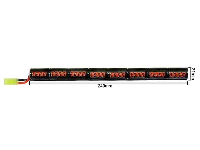 Акумулятор Ni-MH 9.6V 1600mAh тип "Ковбаса" (Stick) [IPower] IP-NIMH 9,6-1600B2_tw фото