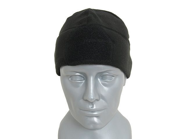 Тактична флісова шапка (Beanie) - чорна [EM] EM8542A_tw фото