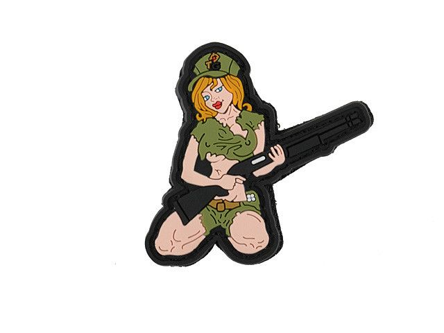 Нашивка SHOTGUN GIRL [8FIELDS] PVC PATCH-SHOTGUN GIRL фото