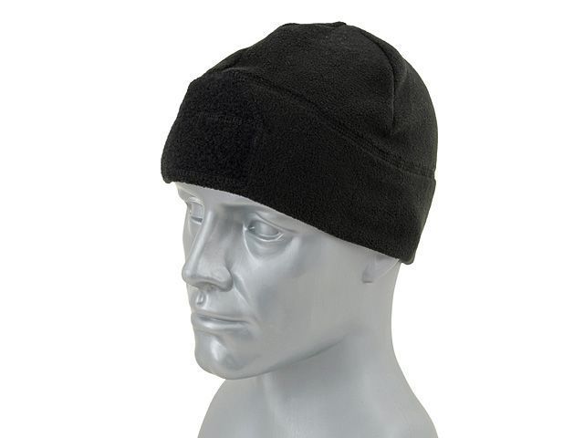 Тактична флісова шапка (Beanie) - чорна [EM] EM8542A_tw фото