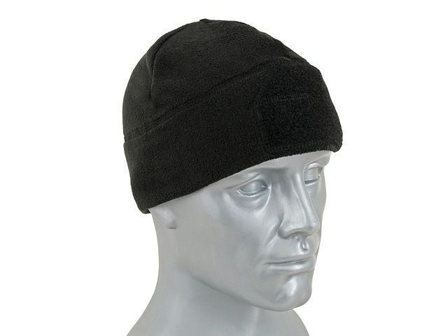 Тактична флісова шапка (Beanie) - чорна [EM] EM8542A_tw фото