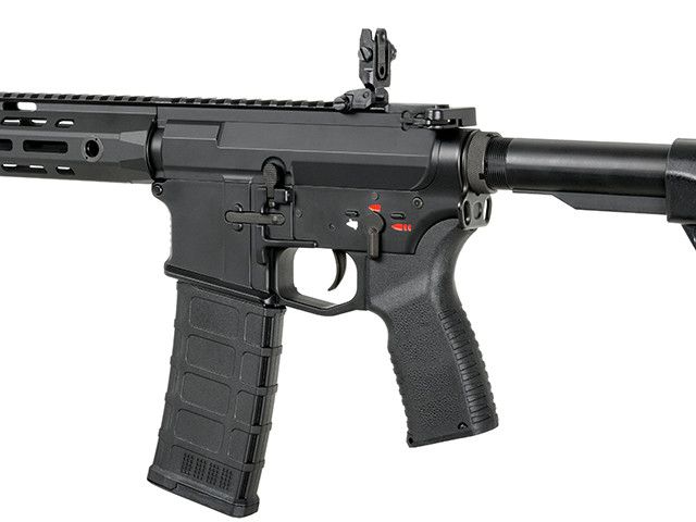 Покращена пістолетна рукоятка для AEG AR15/M4/M16 - Black [CYMA] (для страйкболу) FBP4024 фото