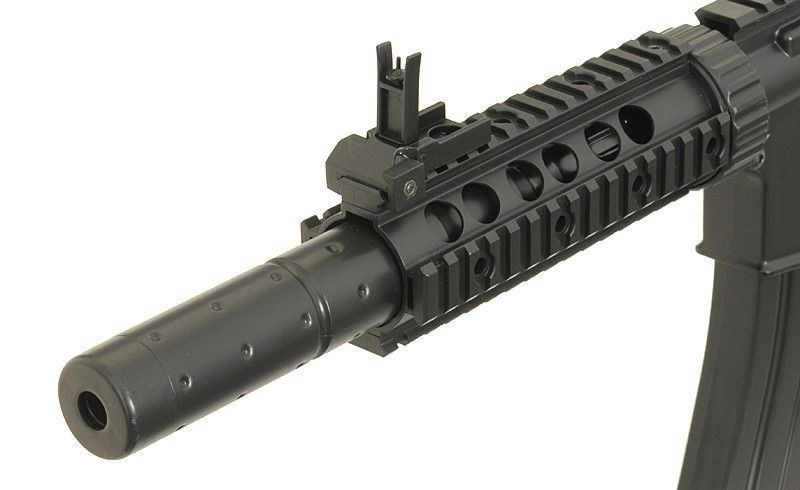 Карабін M4 CQB with silencer ABS CM.513 &ndash; Black ,CYMA ,(без АКБ та ЗУ) [FB3513BK] FB3513BK_BR фото