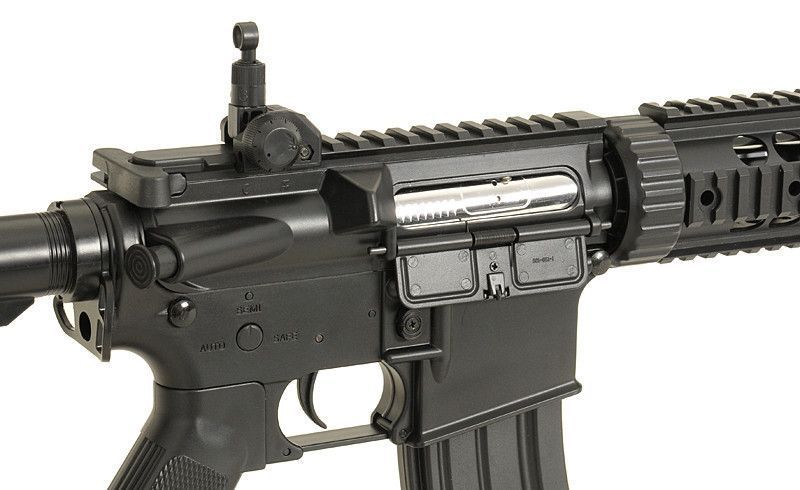 Карабін M4 CQB with silencer ABS CM.513 &ndash; Black ,CYMA ,(без АКБ та ЗУ) [FB3513BK] FB3513BK_BR фото