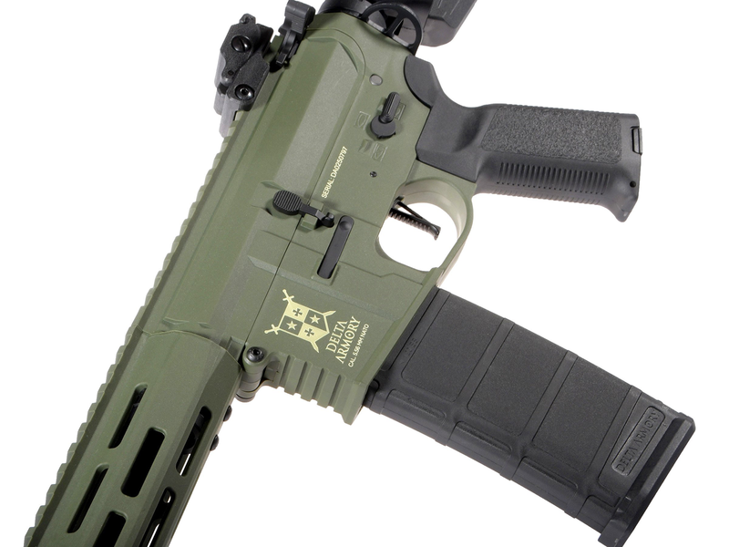 Delta Armory Eagle M4 AR15 M-LOK 10" Чарлі Ігл, олива 20298_ag фото