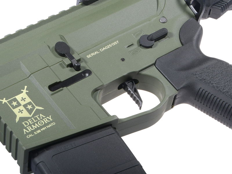 Delta Armory Eagle M4 AR15 M-LOK 10" Чарлі Ігл, олива 20298_ag фото