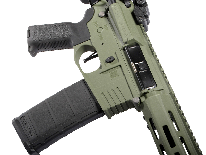 Delta Armory Eagle M4 AR15 M-LOK 10" Чарлі Ігл, олива 20298_ag фото