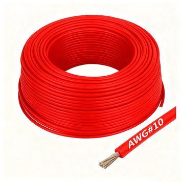 GEA-AWG10R AWG#10 Силіконовий дріт - червоний x 1M кожен GEA-AWG10R_gs фото