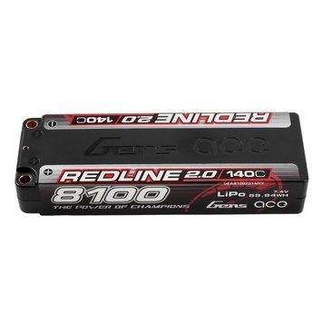 Gens ace Redline 2.0 8100mAh 7.4V 140C 2S HardCase 58# Lipo акумулятор GEA81002S14NV_gs фото