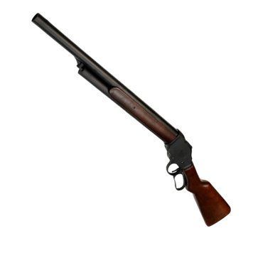 Дробовик 6mmProShop M1887 Terminator Lever Action by S&T газовый &mdash; чёрный/дерево 34102_evk фото