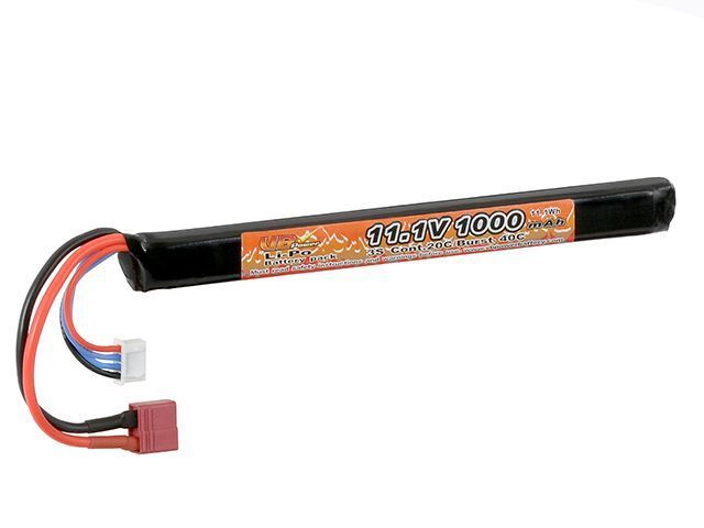 Аккумулятор Li-Po 11,1 V 1000 mAh 20/40C, T-connector [VB] VL201011TC_BR фото